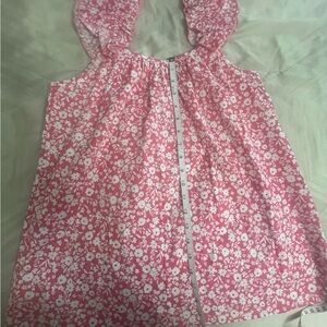 First Love Pink Floral Blouse